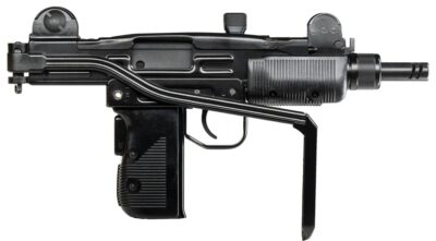 Northeast Mini UZI GBB Gas Machine Gun - Black - obrazek 2