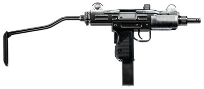 Northeast Mini UZI GBB Gas Machine Gun - Black - obrazek 3