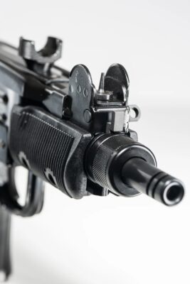 Northeast Mini UZI GBB Gas Machine Gun - Black - obrazek 5