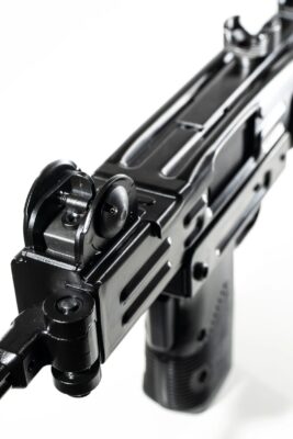 Northeast Mini UZI GBB Gas Machine Gun - Black - obrazek 6