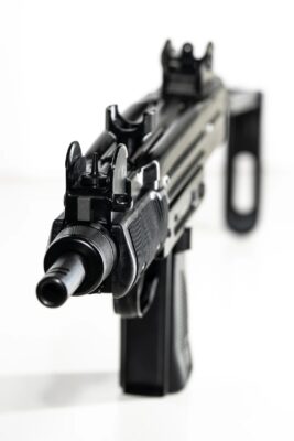 Northeast Mini UZI GBB Gas Machine Gun - Black - obrazek 9