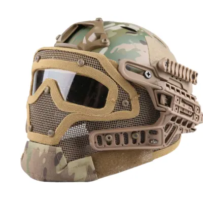 asgbox.pl - Replika kasku FAST PJ G4 System z osłoną twarzy - MC