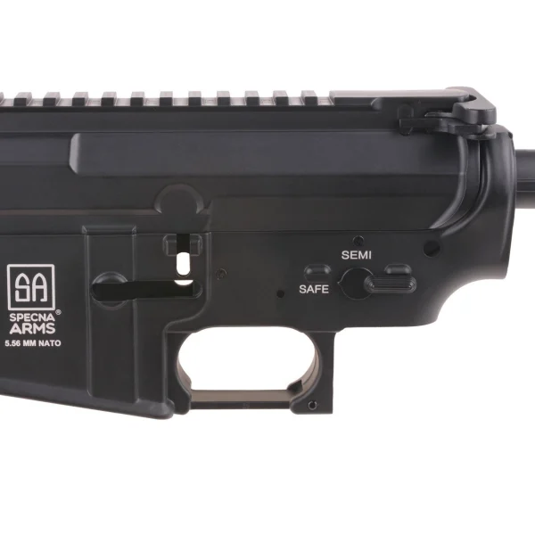 asgbox.pl - Metalowy korpus (MP129B) do replik typu M4 - Logo SA