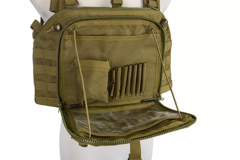 Kamizelka taktyczna Navigator Chest Rig - oliwkowa OD-G-GFT-18-016381-00 asgbox.pl asgbox.pl - Kamizelka taktyczna Navigator Chest Rig - oliwkowa