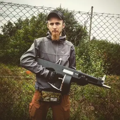 asgbox.pl - Magazynek bębnowy Drum Magazine do replik AA-12 Tokyo Marui