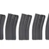 asgbox.pl - Zestaw 5 magazynków hi-cap 300 kulek do M4/M16 - czarny