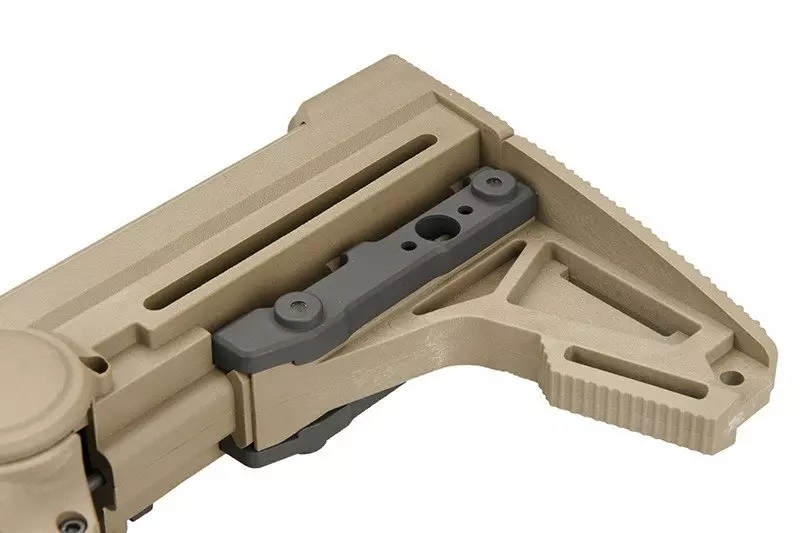 Kolba ERGO F93 Pro do replik typu M4/M16 - dark earth PTS-09-010191-00 asgbox.pl asgbox.pl - Kolba ERGO F93 Pro do replik typu M4/M16 - dark earth