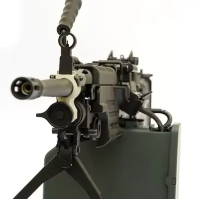 asgbox.pl - Replika karabinu maszynowego H.M.G. MK2 - czarna