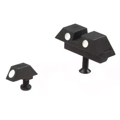 asgbox.pl - Komplet fluorescencyjnych przyrządów celowniczych do repliki G18C TM - białe