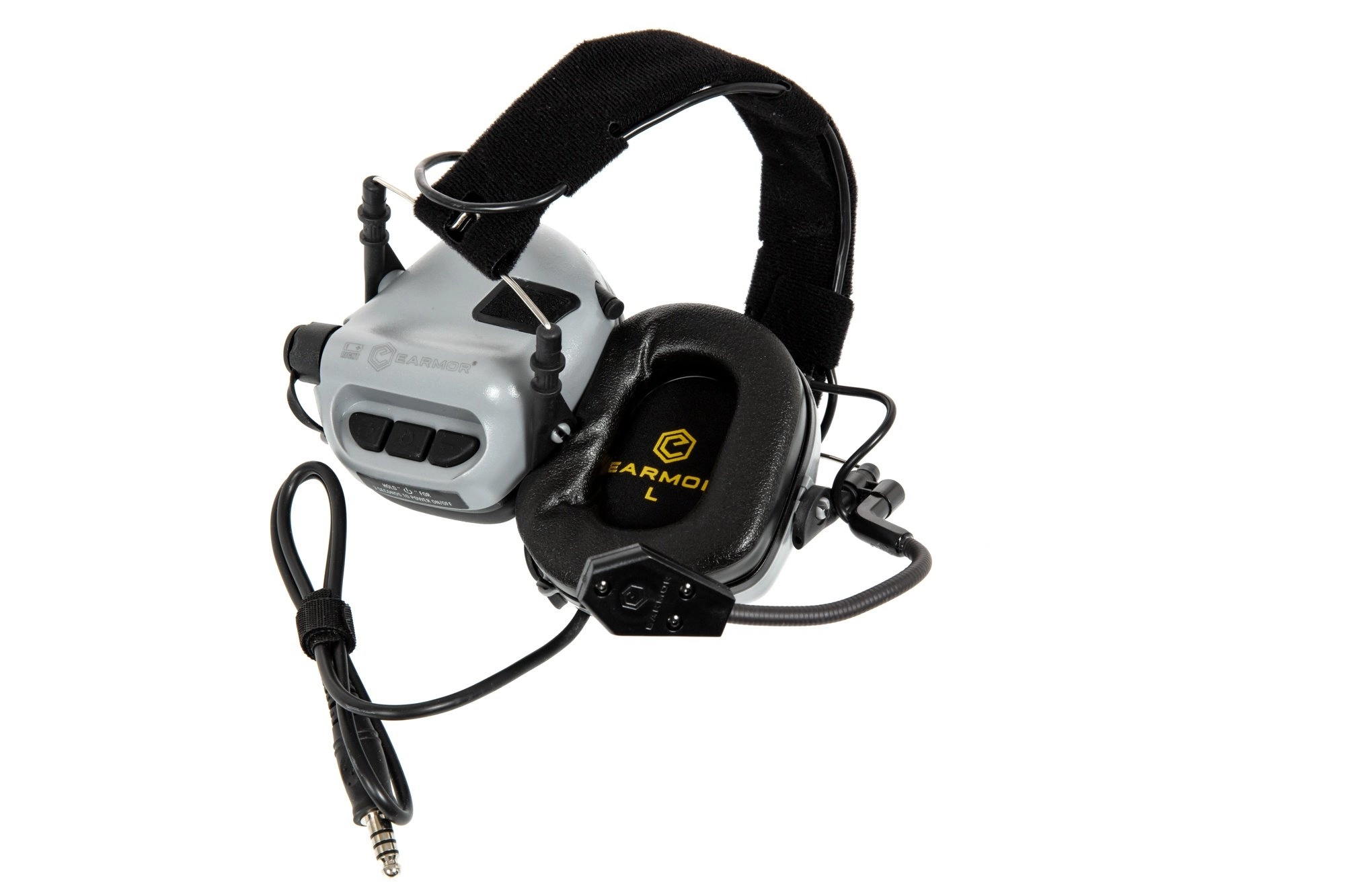 Aktywne ochronniki słuchu M32 - Cadet Grey OD-G-EAR-31-023758-00 asgbox.pl asgbox.pl - Aktywne ochronniki słuchu M32 - Cadet Grey