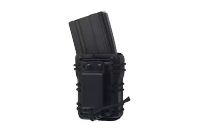 asgbox.pl - Ładownica SMC na magazynek 5.56 (wersja z dodatkowym wypełnieniem) (na pas 50mm) - czarna