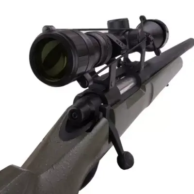asgbox.pl - Replika karabinu snajperskiego SW-04J Army z lunetą i dwójnogiem (Upgraded) - oliwkowa