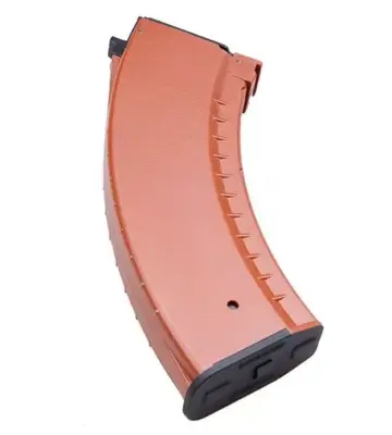 asgbox.pl - Magazynek Mid-Cap do replik typu AK (7.62) - brązowy