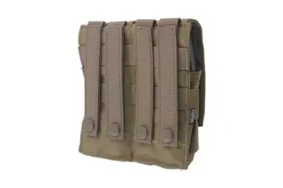 asgbox.pl - Podwójna ładownica na magazynki typu M4/M16 - tan