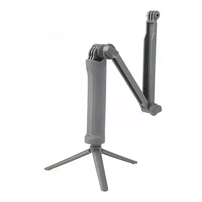 asgbox.pl - Regulowany trójnóg z trzema montażami na kamery sportowe - szary