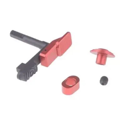 asgbox.pl - Obustronny zwalniacz magazynka - czerwony