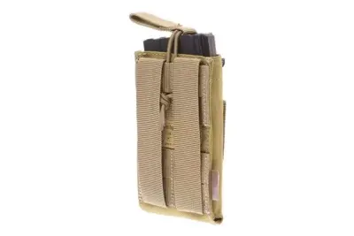 asgbox.pl - Pojedyncza ładownica Open Top na magazynek M4/M16 + pistoletowy - khaki