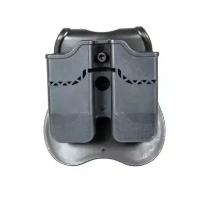 asgbox.pl - Podwójna ładownica na magazynki pistoletowe typu Beretta - czarna