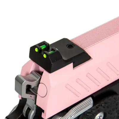 asgbox.pl - Replika pistoletu Hi-capa 5.1 Split Slide - różowa / czarna / chrom