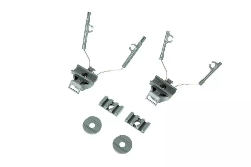 Zestaw 2 montaży do ochrony słuchu - szary UTT-21-024376-00 asgbox.pl asgbox.pl - Zestaw 2 montaży do ochrony słuchu - szary