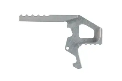 asgbox.pl - Powiększony chwyt dźwigni zamka CNC do replik M4/M16 - srebrny