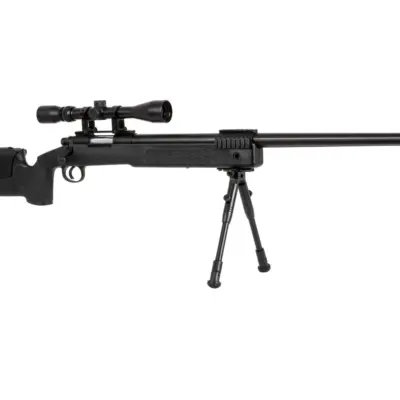 asgbox.pl - Replika karabinu snajperskiego MB16D - z lunetą i dwójnogiem