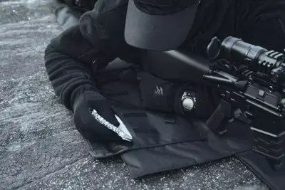 asgbox.pl - Pokrowiec na broń Sniper / mata strzelecka (1200mm) - tan