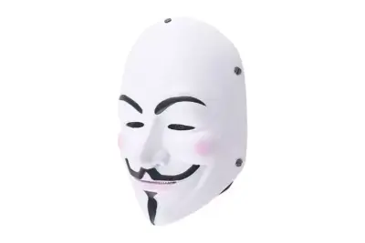 Maska Vendetta - biała - obrazek 2