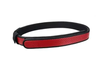 asgbox.pl - Pas IPSC Carbon Belt - czerwony