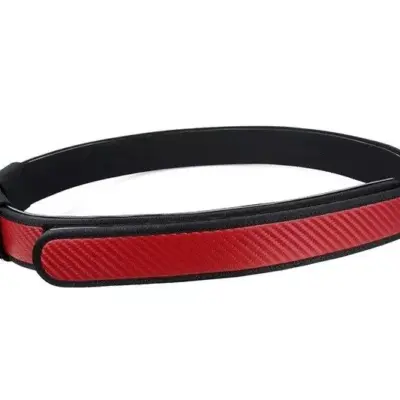 asgbox.pl - Pas IPSC Carbon Belt - czerwony