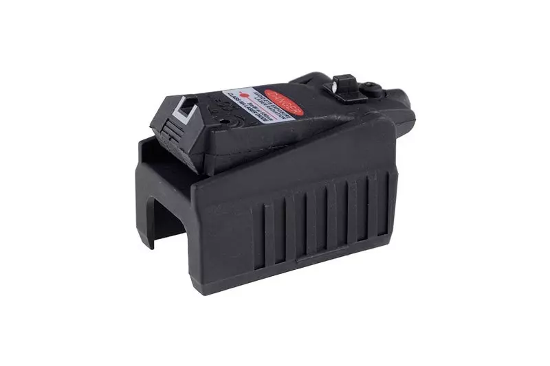 Wskaźnik laserowy High do replik pistoletów Glock - czarny FMA-10-022826-00 asgbox.pl asgbox.pl - Wskaźnik laserowy High do replik pistoletów Glock - czarny