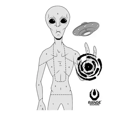 asgbox.pl - Tarcze strzeleckie Alien - 50 szt.