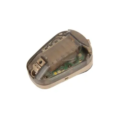 asgbox.pl - Elektroniczny znacznik świetlny na hełm - zielony - Tan