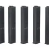 asgbox.pl - Zestaw 5 magazynków 9mm do replik typu AR-15 - czarny