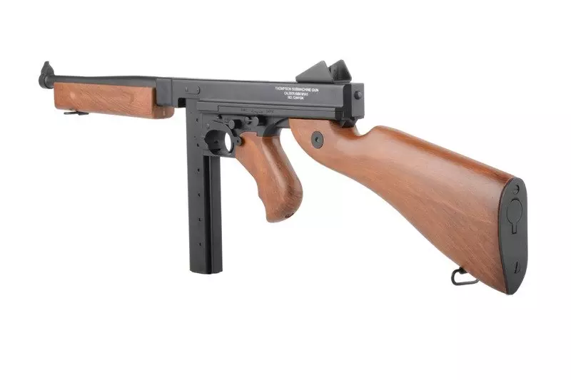 Replika pistoletu maszynowego M1A1 Thompson CYB-01-011644-00 asgbox.pl asgbox.pl - Replika pistoletu maszynowego M1A1 Thompson