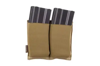 asgbox.pl - Podwójna ładownica typu Speed na magazynki typu M4/M16 - coyote brown