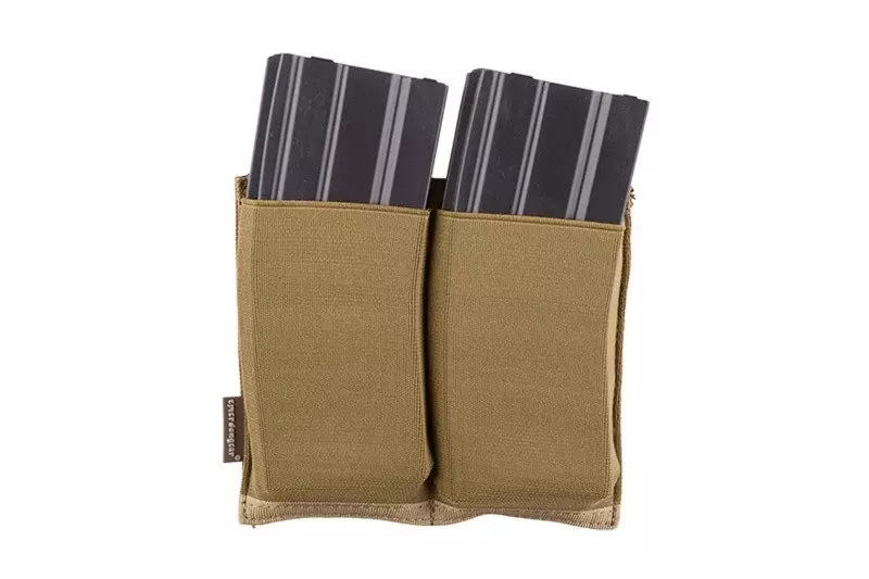 Podwójna ładownica typu Speed na magazynki typu M4/M16 - coyote brown OD-G-EME-19-019145-00 asgbox.pl asgbox.pl - Podwójna ładownica typu Speed na magazynki typu M4/M16 - coyote brown
