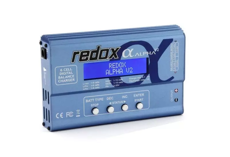Mikroprocesorowa ładowarka Redox Alpha V2 RDX-07-003260-00 asgbox.pl asgbox.pl - Mikroprocesorowa ładowarka Redox Alpha V2