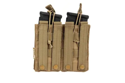 asgbox.pl - Ładownica Quick Release na 2 magazynki typu M4/M16 - Coyote