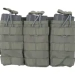 asgbox.pl - Potrójna ładownica Open I na magazynki AK/M4/G36 - ranger green