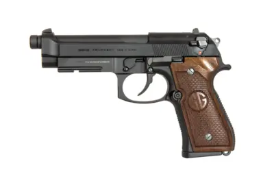 asgbox.pl - Replika pistoletu GPM92 GP2 walnut grip edition - czarna