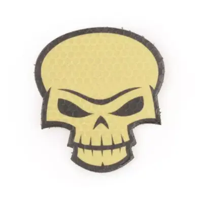 asgbox.pl - Naszywka IR - Czaszka 2 - tan