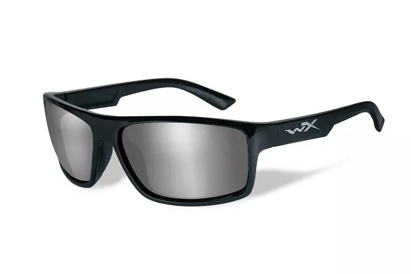 Okulary Wiley X® PEAK Grey Silver / Gloss Black OD-G-WIL-41-019212-00 asgbox.pl asgbox.pl - Okulary Wiley X® PEAK Grey Silver / Gloss Black