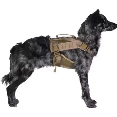 Alternative view of Szelki taktyczne dla psa - tan