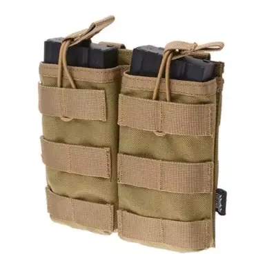 asgbox.pl - Podwójna ładownica Open I na magazynki AK/M4/G36 - tan