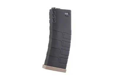 asgbox.pl - Magazynek mid-cap 120 kulek do M4/M16 (5 sztuk) - czarny/tan