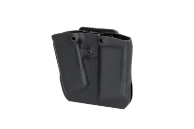 asgbox.pl - Ładownica Kydex na 2 magazynki Glock - czarna
