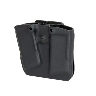 asgbox.pl - Ładownica Kydex na 2 magazynki Glock - czarna
