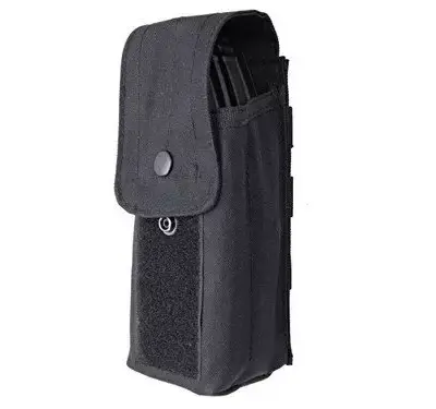 Alternative view of Pojedyncza ładownica na 2 magazynki AK - czarna