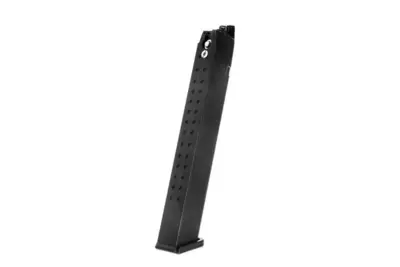 asgbox.pl - Długi magazynek green gas 50 kulek do replik Glock 18C Gen.3